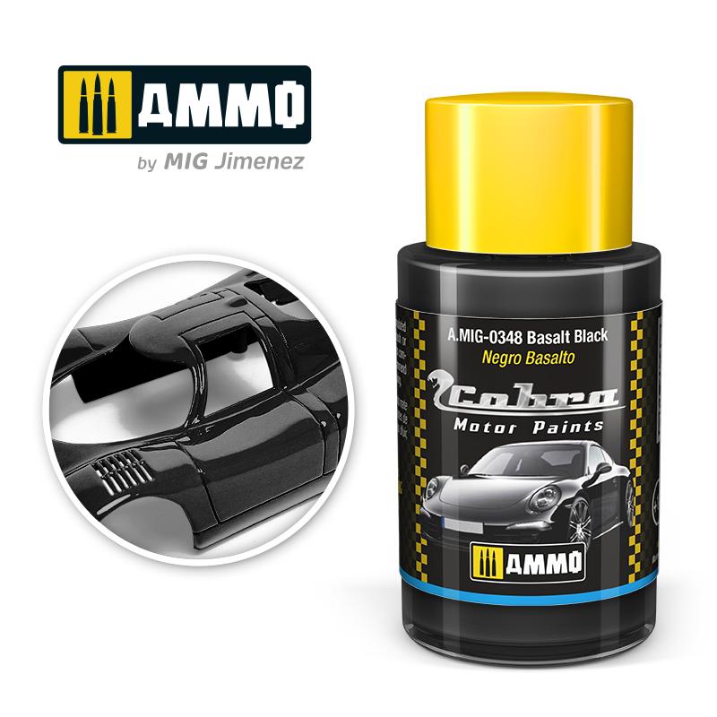 Ammo Cobra Motor Basalt Black 30ml