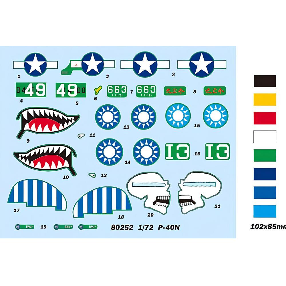 Hobbyboss 1:72 P-40N Kitty Hawk