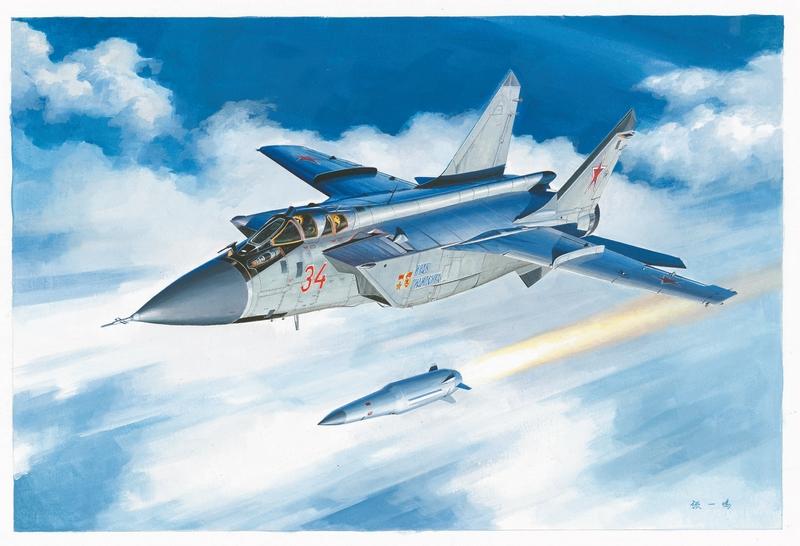 Hobbyboss 1:48 Mig-31Bm. W/Kh-47M2