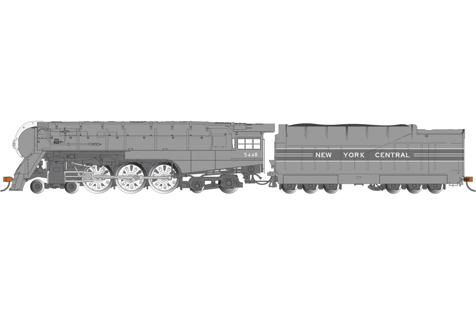 Bachmann New York Central #5448 (1940 Livery w/Boxpok Drivers)