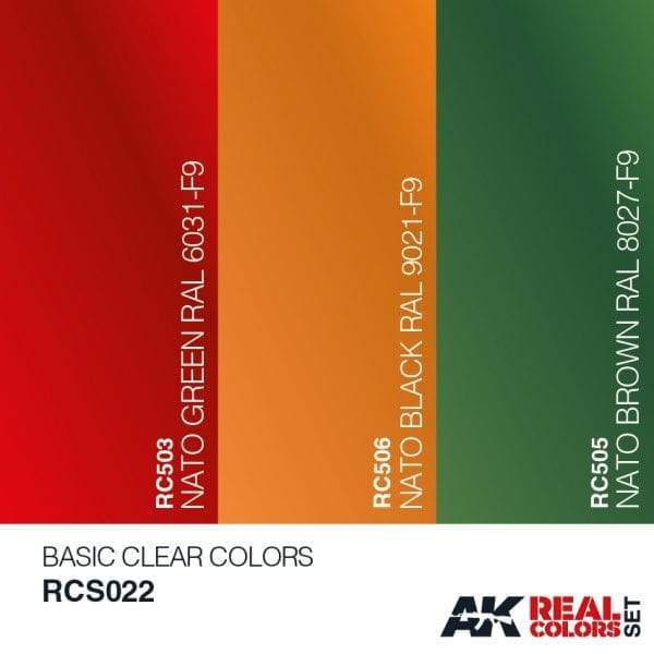 AK Interactive Real Colours Basic Clear