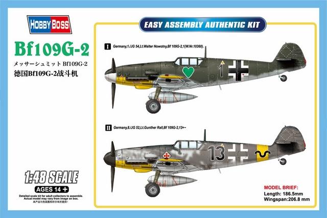 Hobbyboss 1:48 Bf109G-2