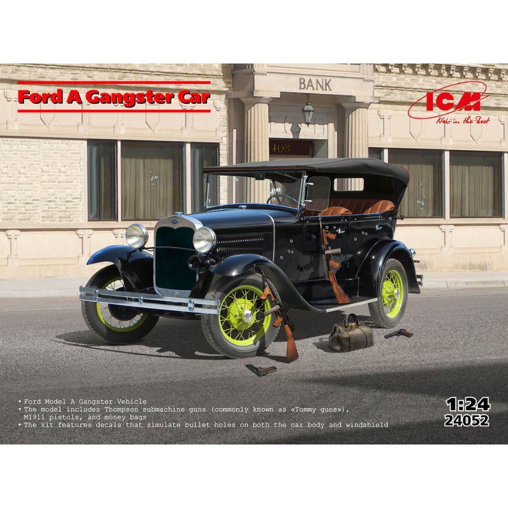 ICM 1:24 Ford A Gangster Car