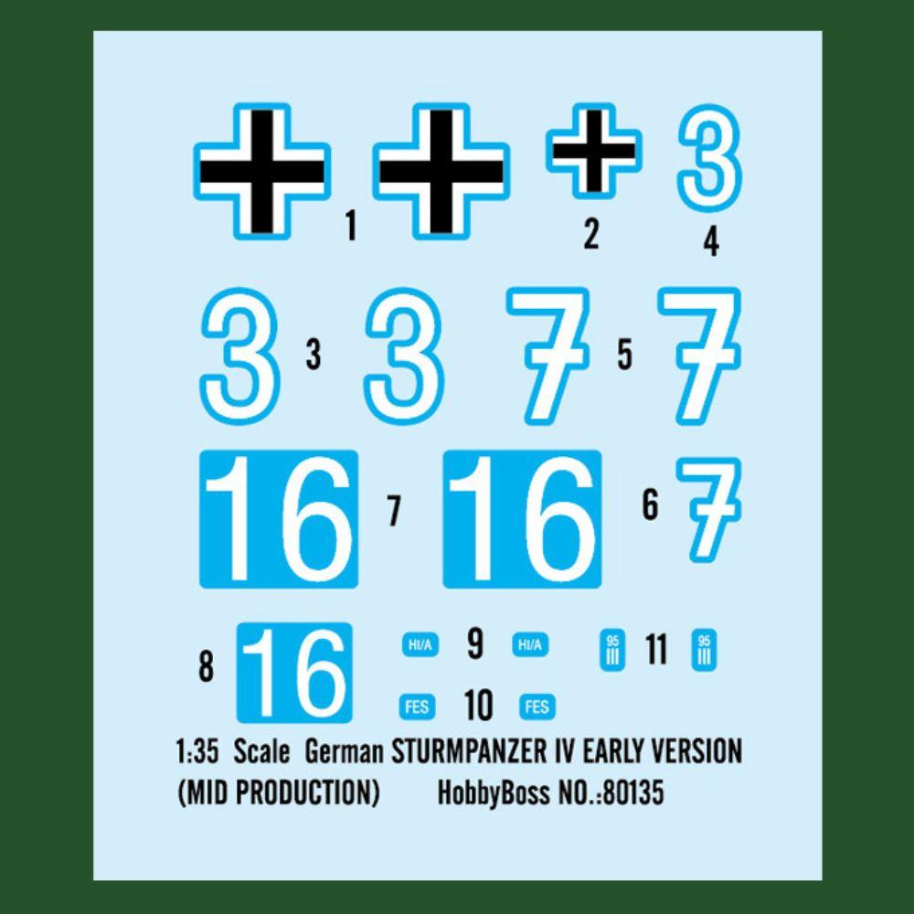 Hobbyboss 1:35 German Sturmpanzer Iv Early Version