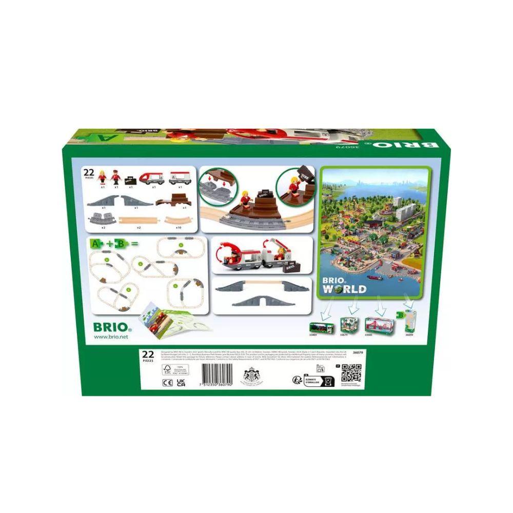 BRIO - Starter Travel Train Set 22 piece
