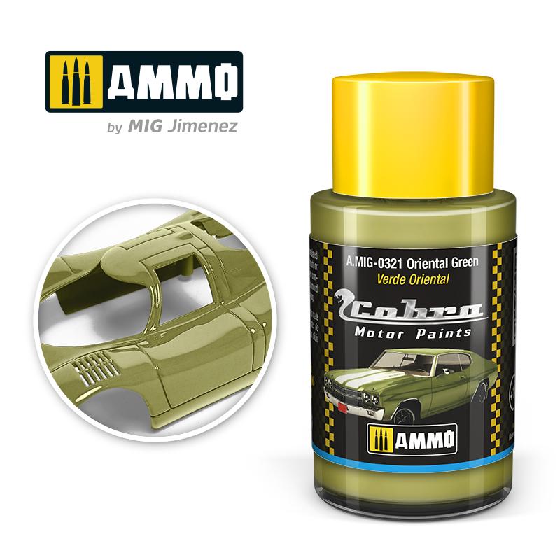 Ammo Cobra Motor Oriental green 30ml