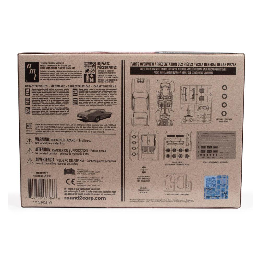 AMT 1:25 1968 Pontiac GTO Hardtop Craftsman Plus