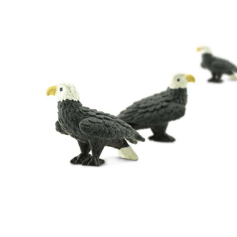 Safari Ltd Bald Eagles Good Luck Minis