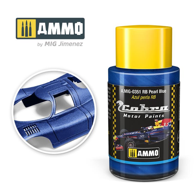 Ammo Cobra Motor RB Pearl Blue 30ml