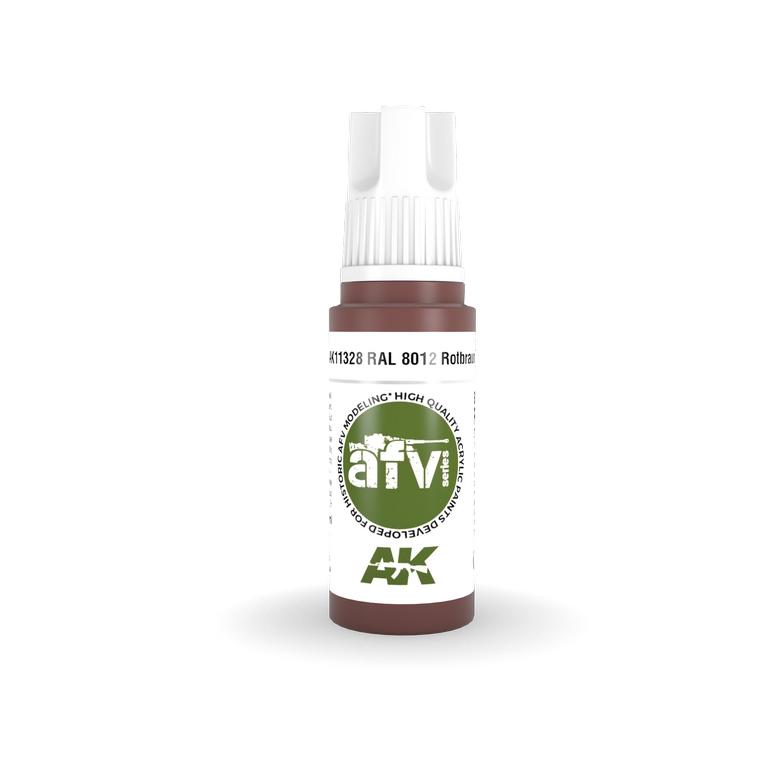 AK Interactive Acrylic RAL 8012 Rotbraunn