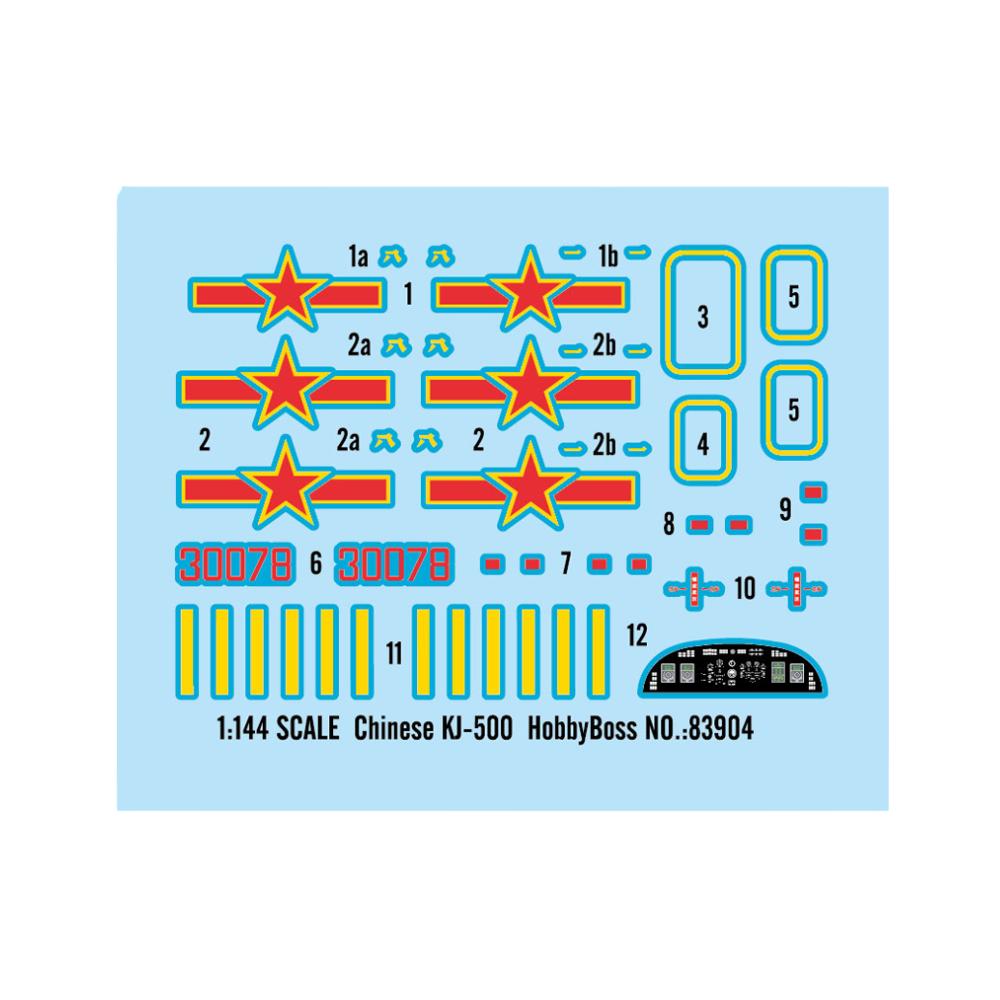 Hobbyboss 1:144 Chinese Kj-500 Shaanxi