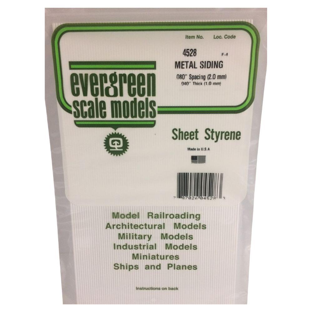 Evergreen Styr Metal Siding 12X24 In .080 In Sp