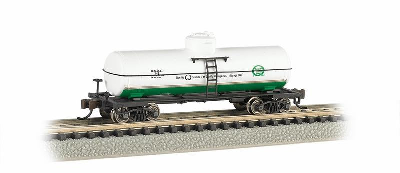 Bachmann Quaker State ACF 36.5ft 10K Gal1-Dome Tank Car. N Scale