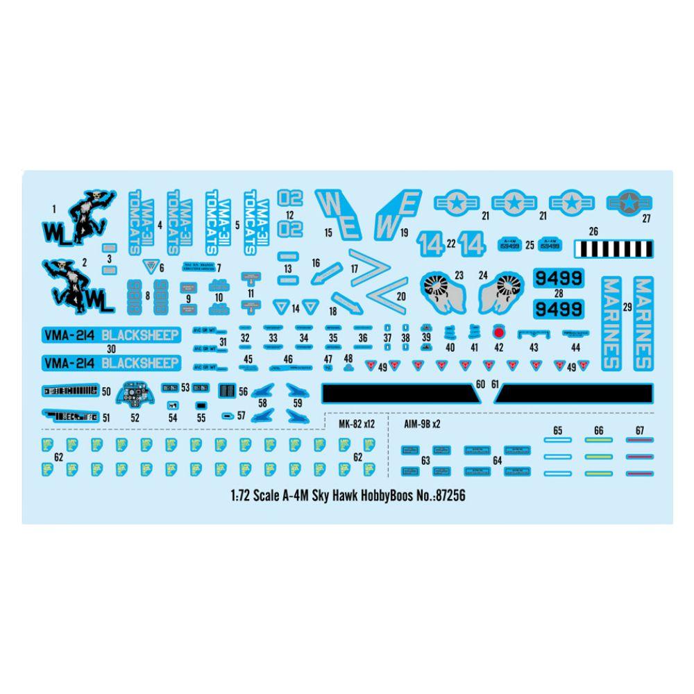 Hobbyboss 1:72 A-4M Sky Hawk
