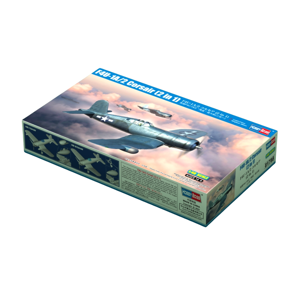 Hobbyboss 1:48 F4U-1A/2 Corsair (2in1)