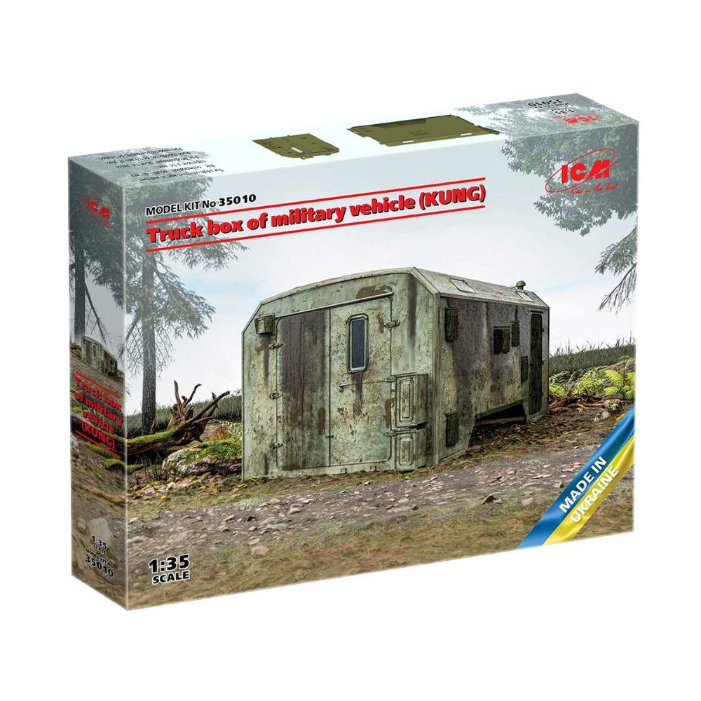 ICM 1:35 Truck Box of Military Vechicle(KUNG)