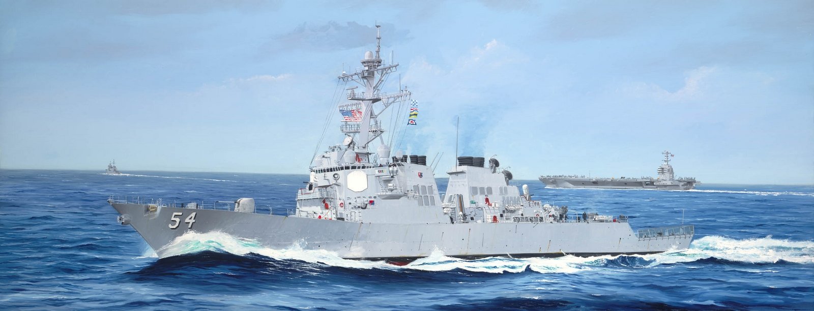 I Love Kit 1:200 USS Curtis Wilbur DDG-54