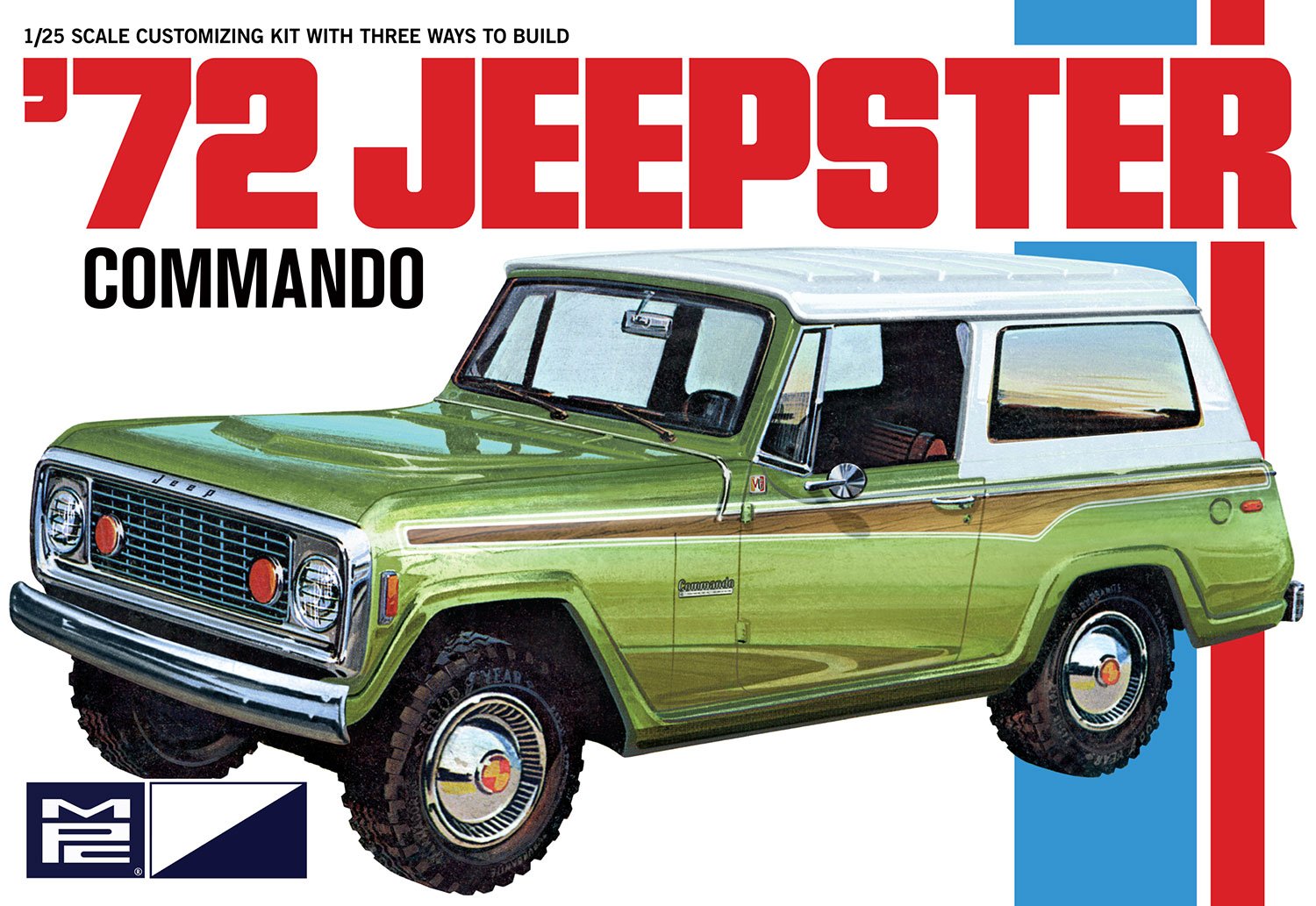 MPC 1:25 72 Jeepster Commando
