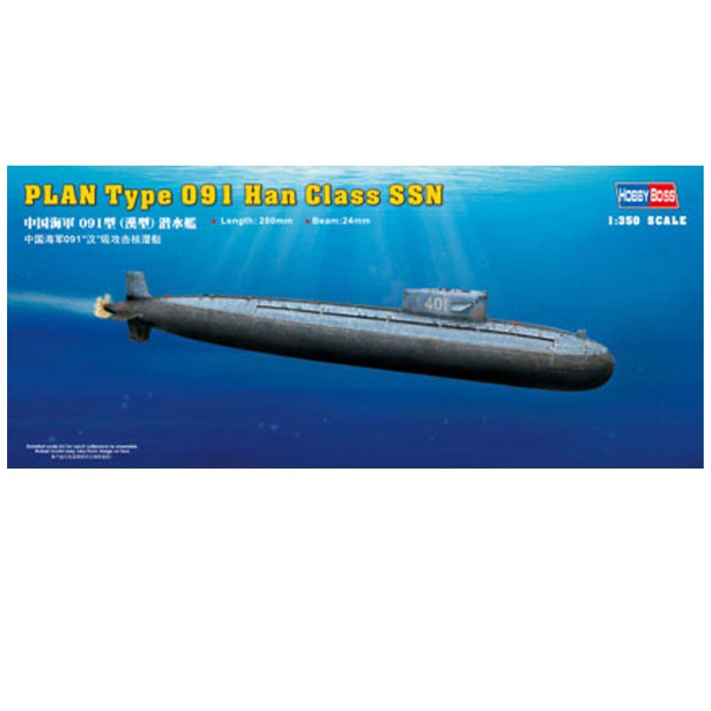 Hobbyboss 1:350 Plan Type 091 Han ClassSSN