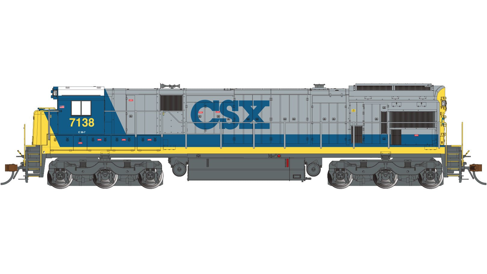 Bachmann CSX #7138 (Bright Future)