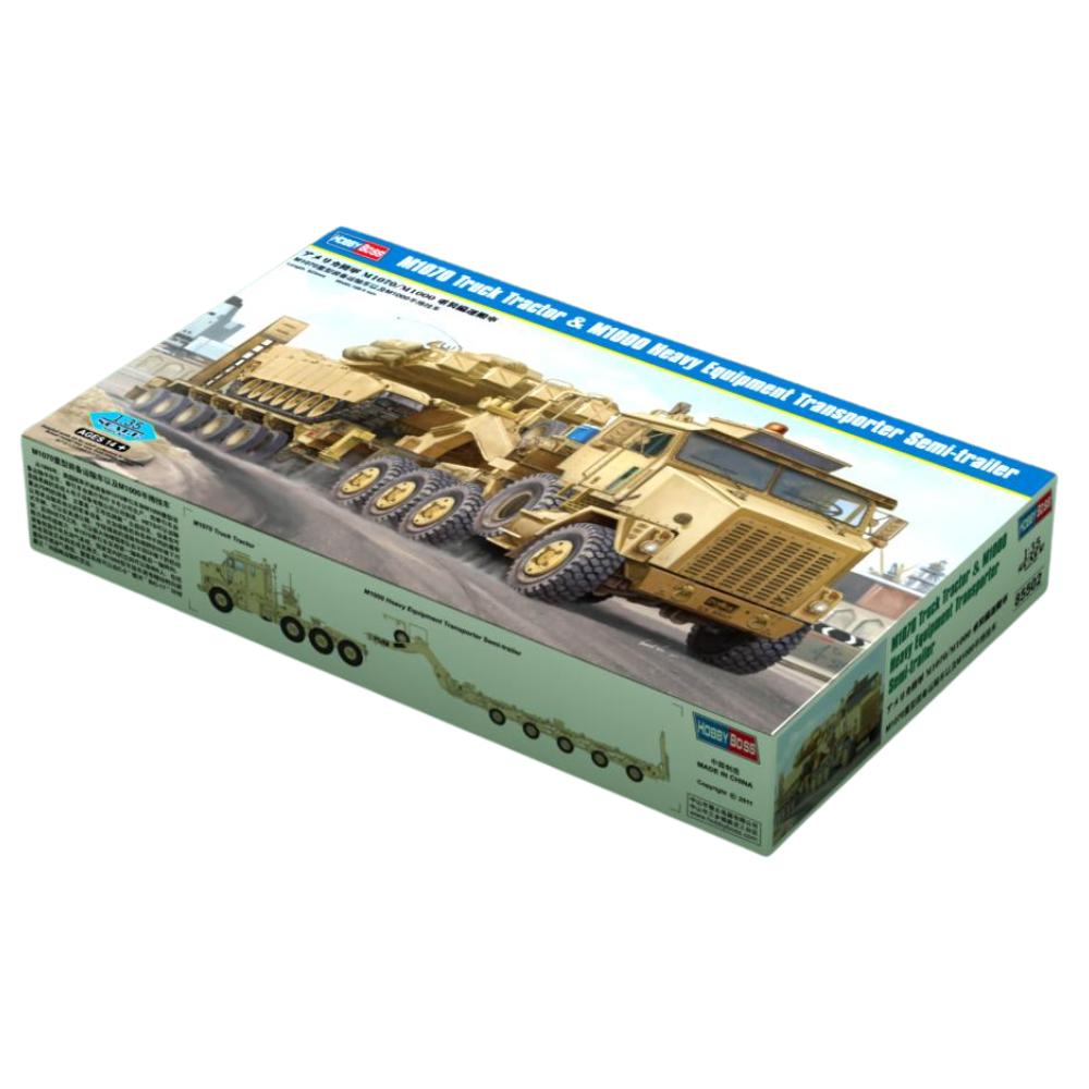 Hobbyboss 1:35 M1070/M1000 Truck TractorHeavy Equipment Transporters