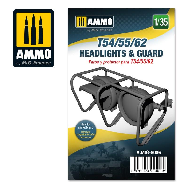 Ammo 1:35 T54:55:62 headlights & guard