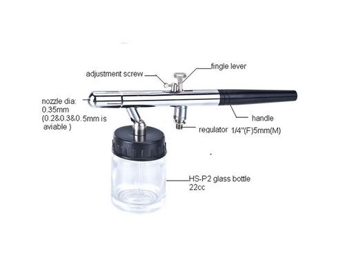 HSeng Dual Action Airbrush Siphon