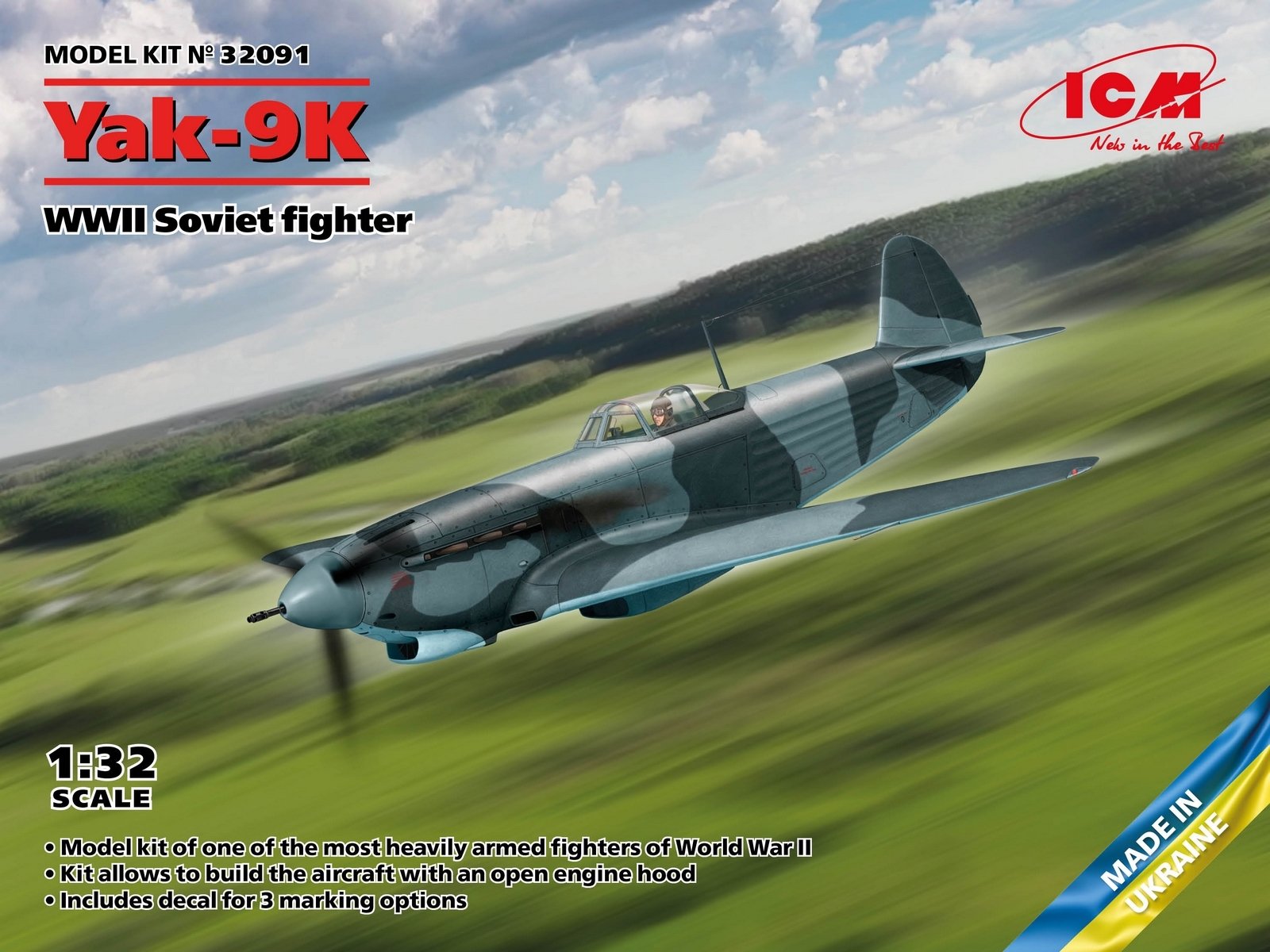 ICM 1:32 Yak 9K