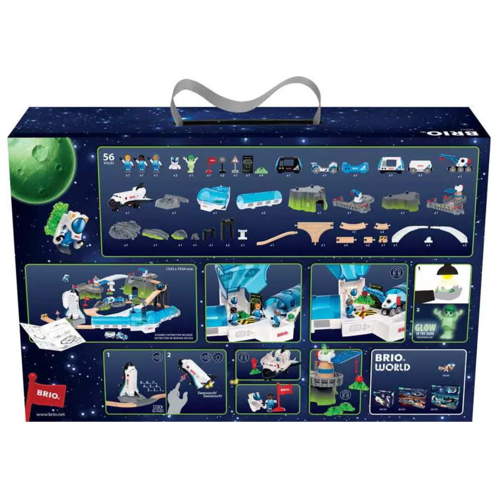 BRIO - Space Deluxe Set 53 pieces