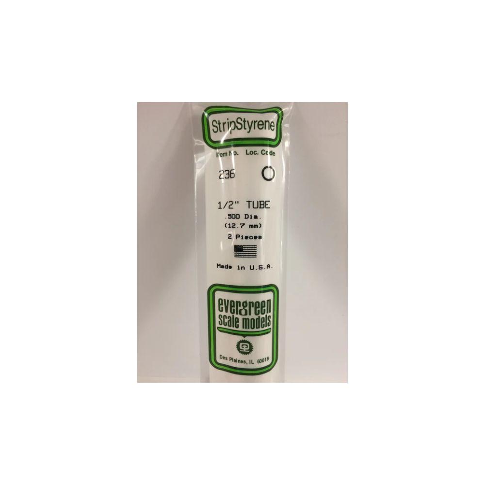 Evergreen Styr Tube 1/2(.500) (10) *