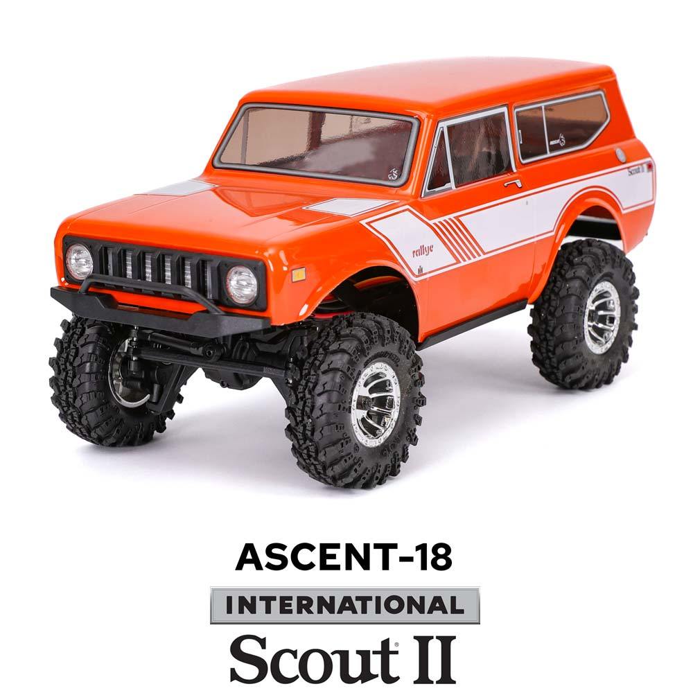 Redcat 1:18 EP Ascent Rock Crawler Intertional Scout II - Orange