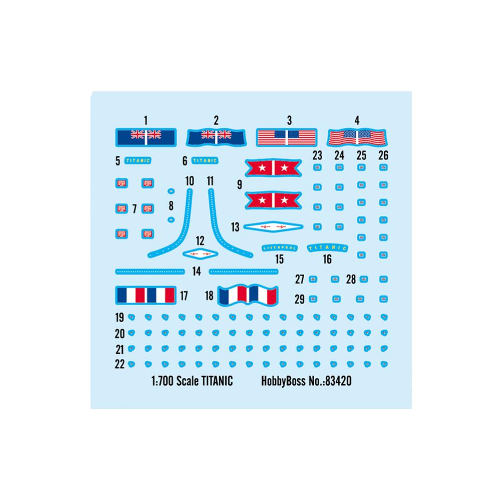 Hobbyboss 1:700 Titanic