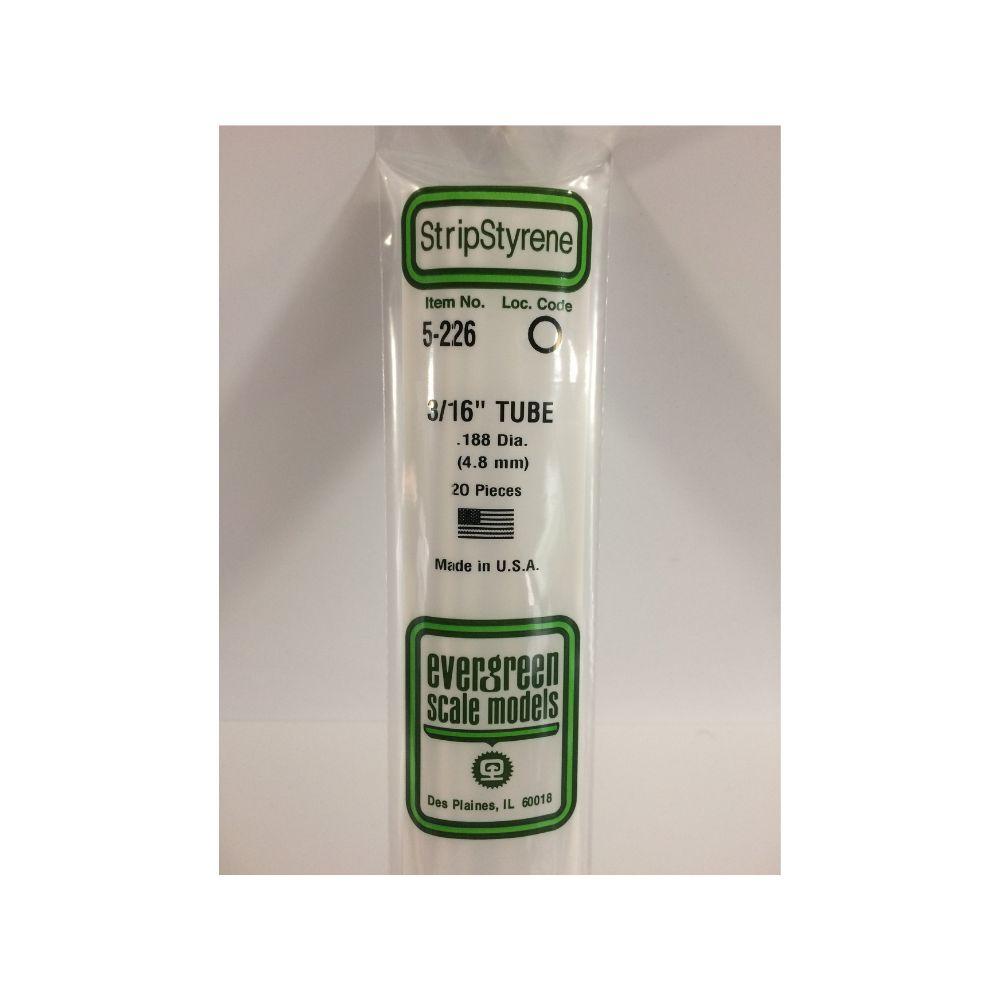 Evergreen Styr Tube 3/16(.188) (20)