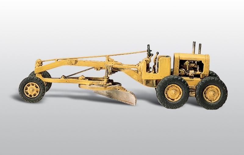 Woodland Scenics Motor Grader Cat 112 ScDetls, HO Scale