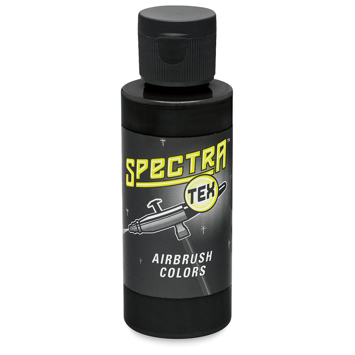 Badger SpectraTex Opaque Jet Black 60mlPro Airbrush Artist Paint