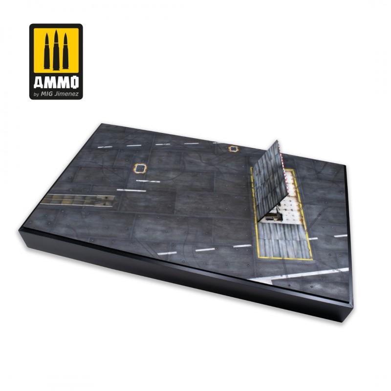 Ammo 1:48 US Aircraft Carrier Light Deck: Section (Nimitz-class)