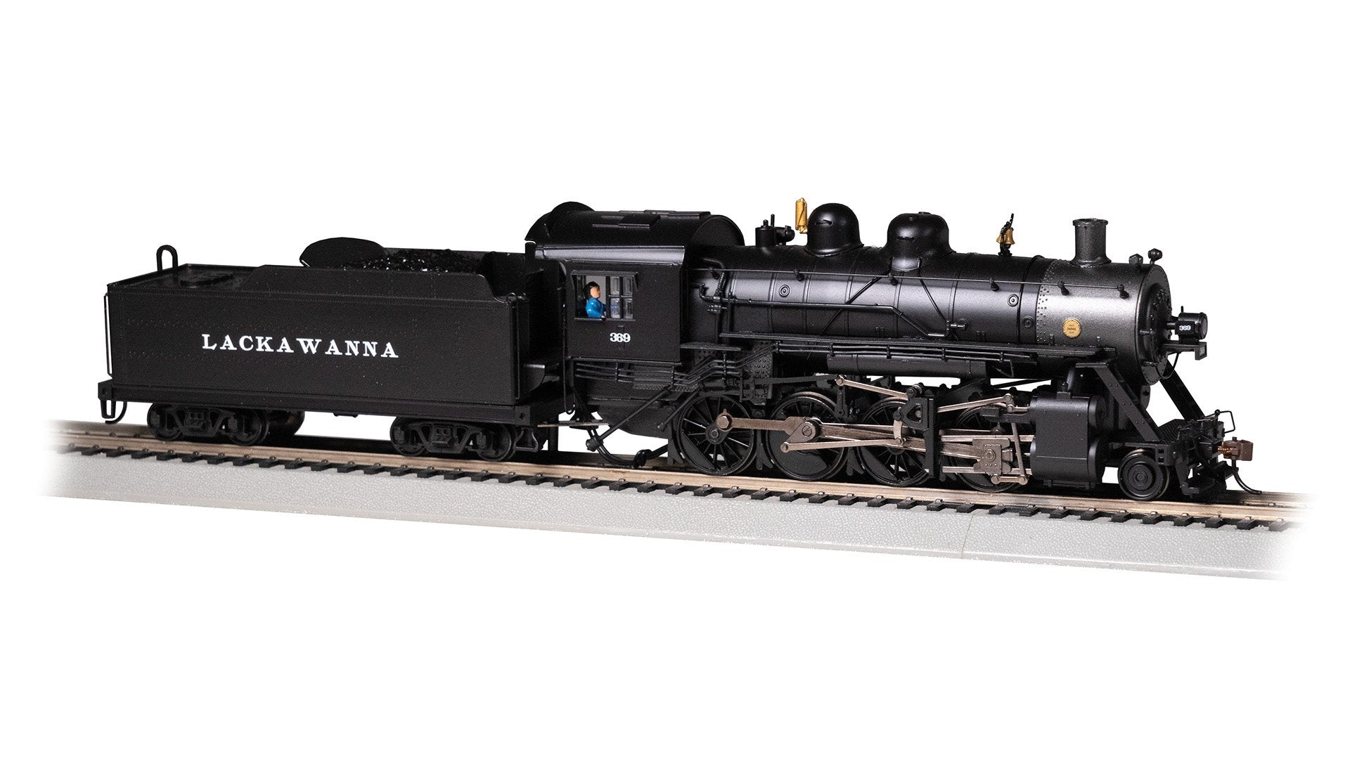 Bachmann Lackawanna #369 Baldwin 2-8-0Consolidation Loco w/DCC. HO