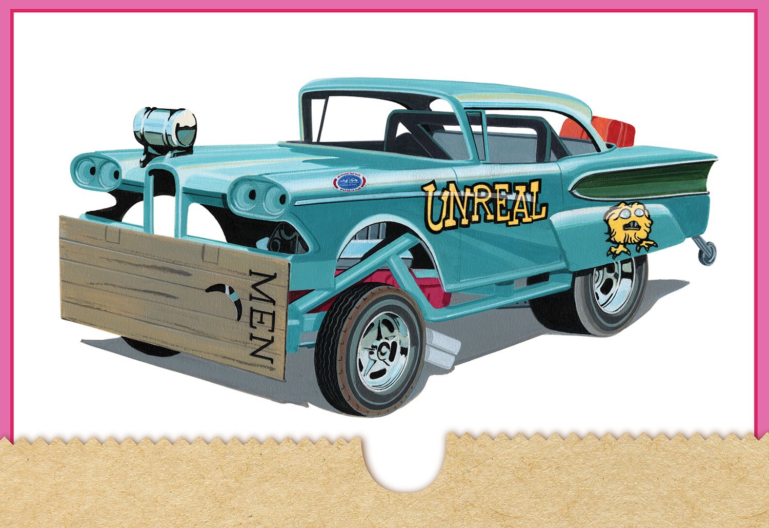 AMT 1:25 1958 Edsel AWB Funny Car