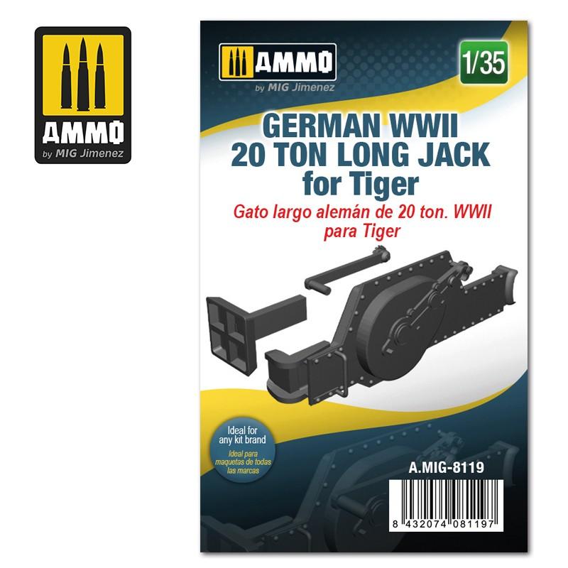 Ammo 1:35 German WWII 20 ton Long Jack for Tiger