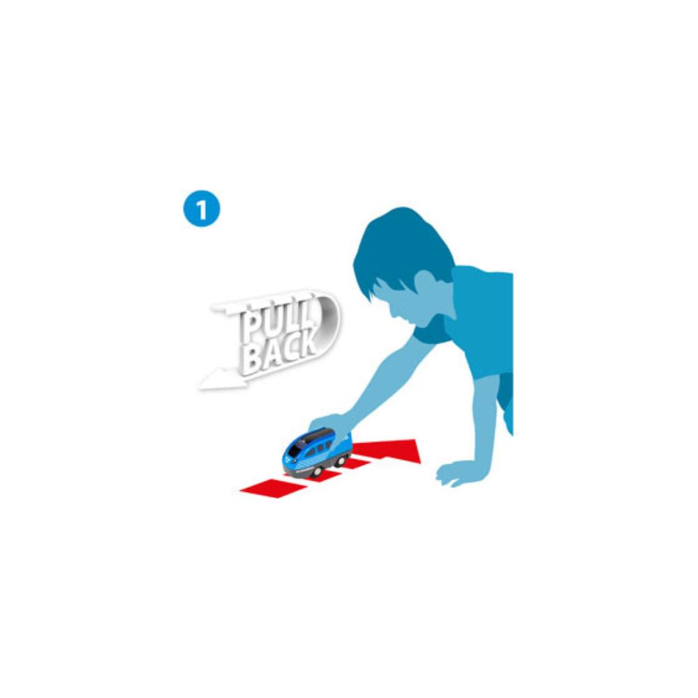 BRIO Pull Back Train
