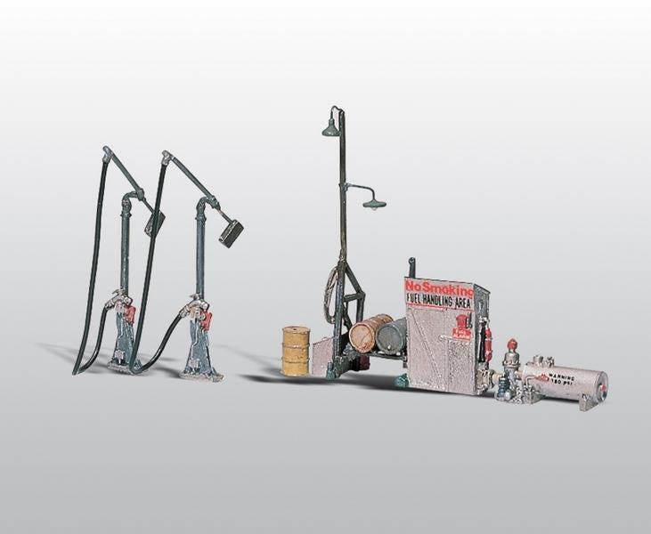 Woodland Scenics Diesel Fuel Facility ScDetls, HO Scale