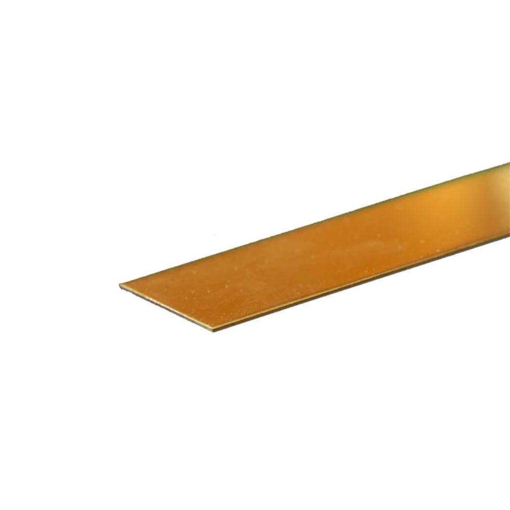 KS Metals 12 Brass Strip .025 X 1 1Pc