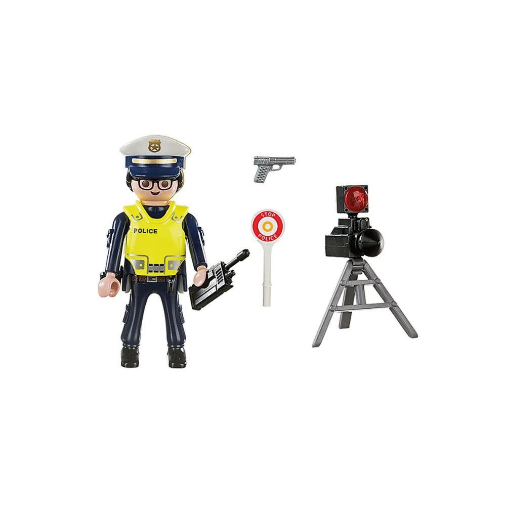 Playmobil Police Officer with Speed Trap