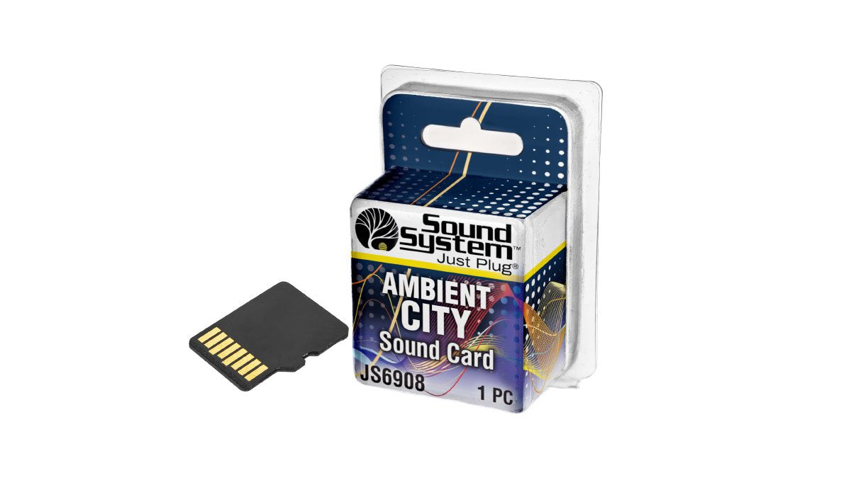 Woodland Scenics Sound Card Ambient City