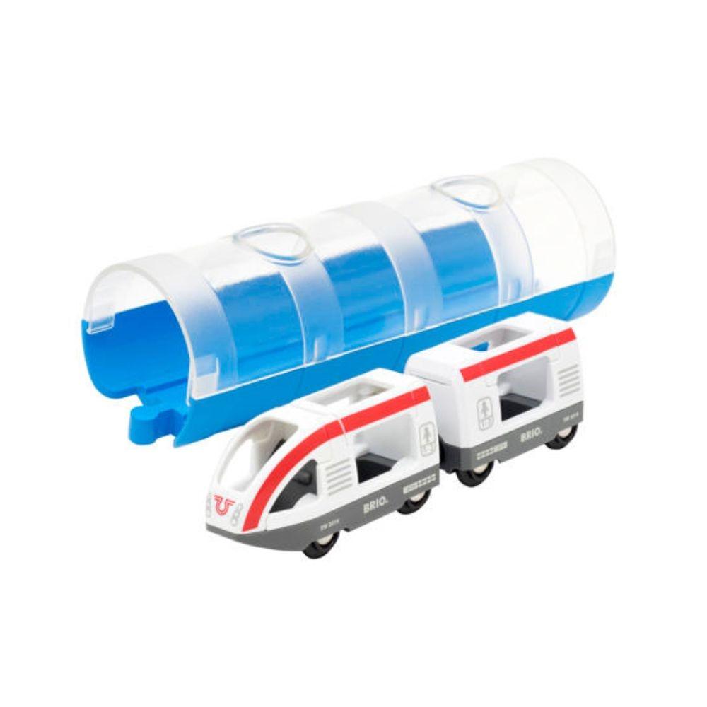 BRIO Travel Train and Tunnel