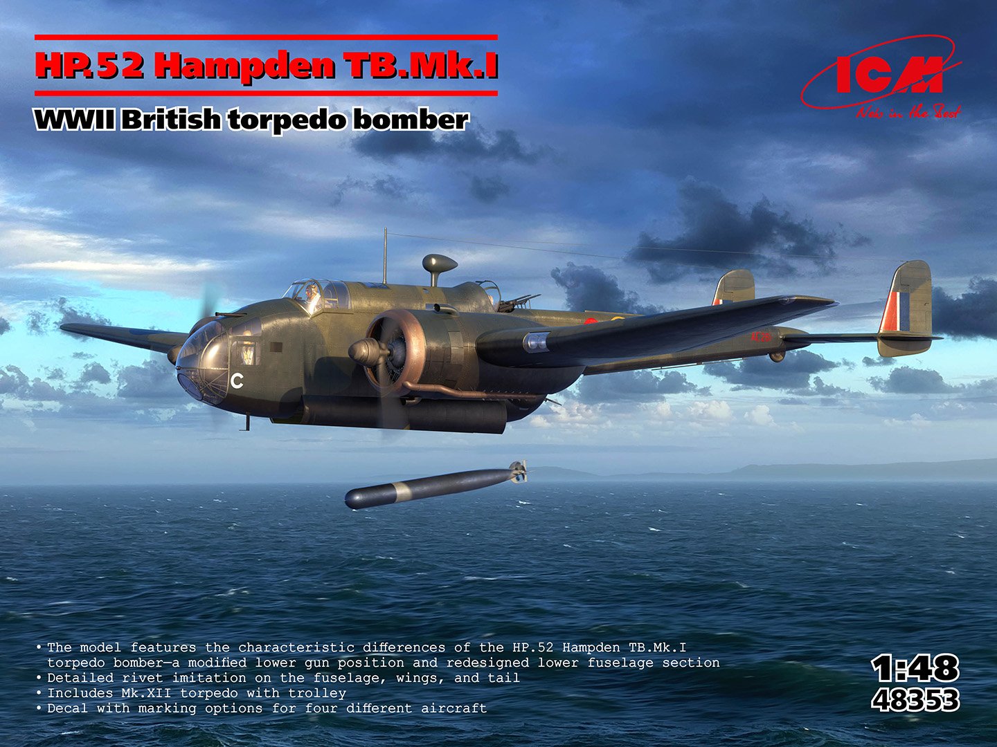 ICM 1:48 Hampden TB MKI