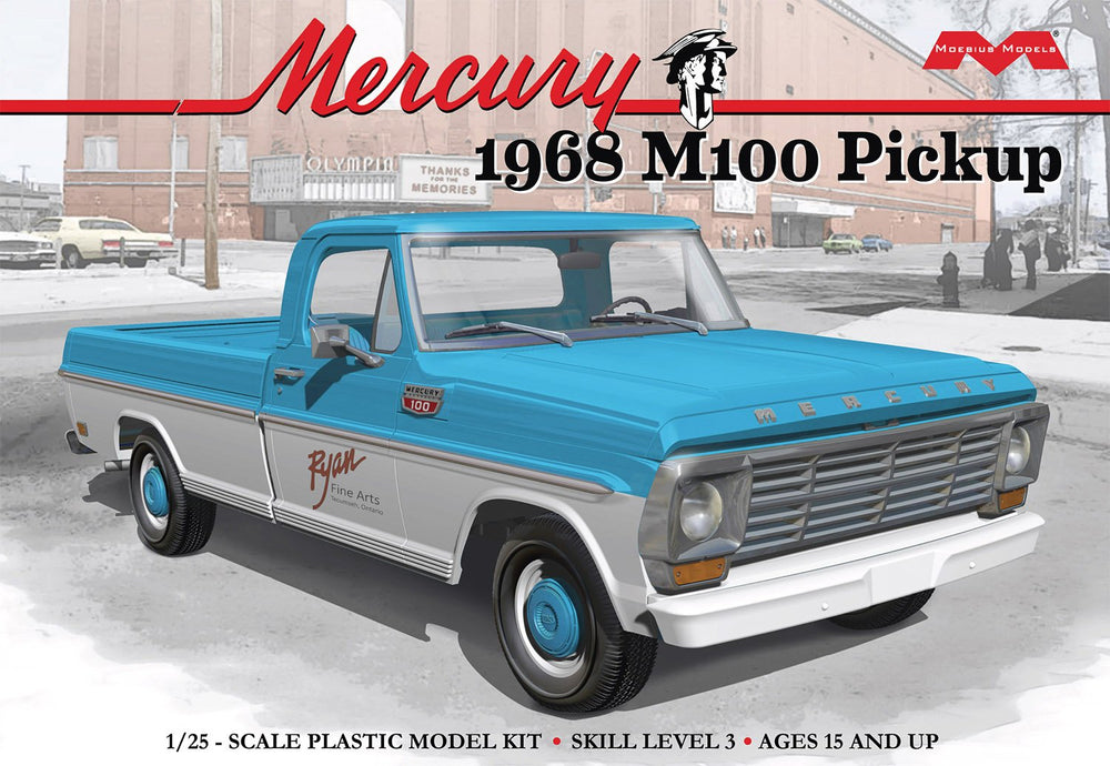 Moebius 1:25 1968 Mercury M100 Pickup