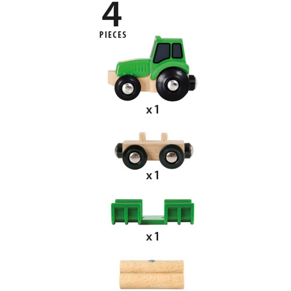 BRIO Farm Tractor with Load