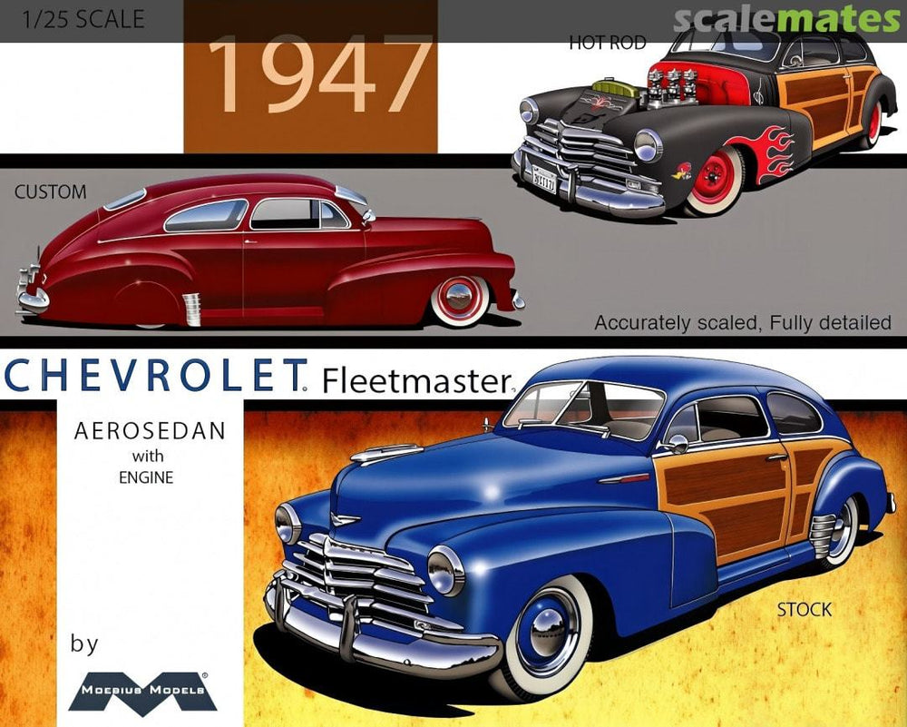 Moebius 1:25 1947 Chevy Aero Sedan