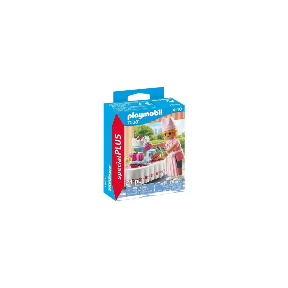 Playmobil Baker with Dessert Table